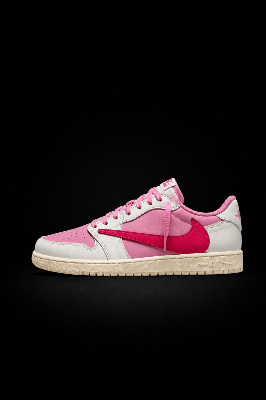 Jordon 1 Low Travis Scott Tropical Pink