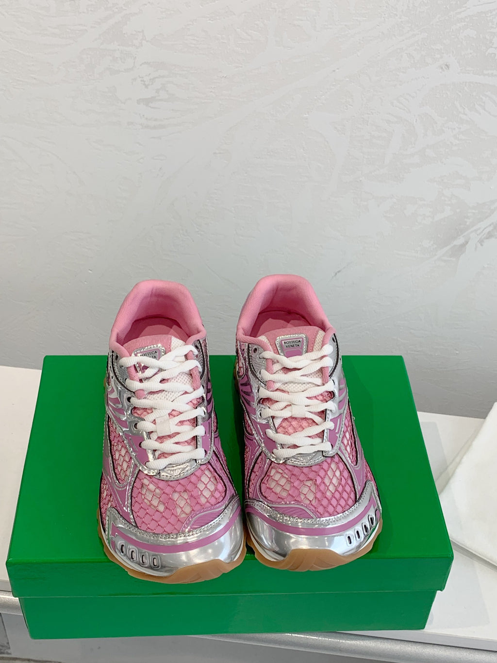 Pink Bottega Veneta