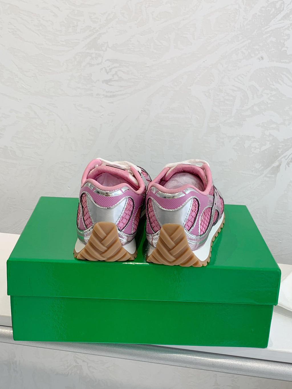 Pink Bottega Veneta