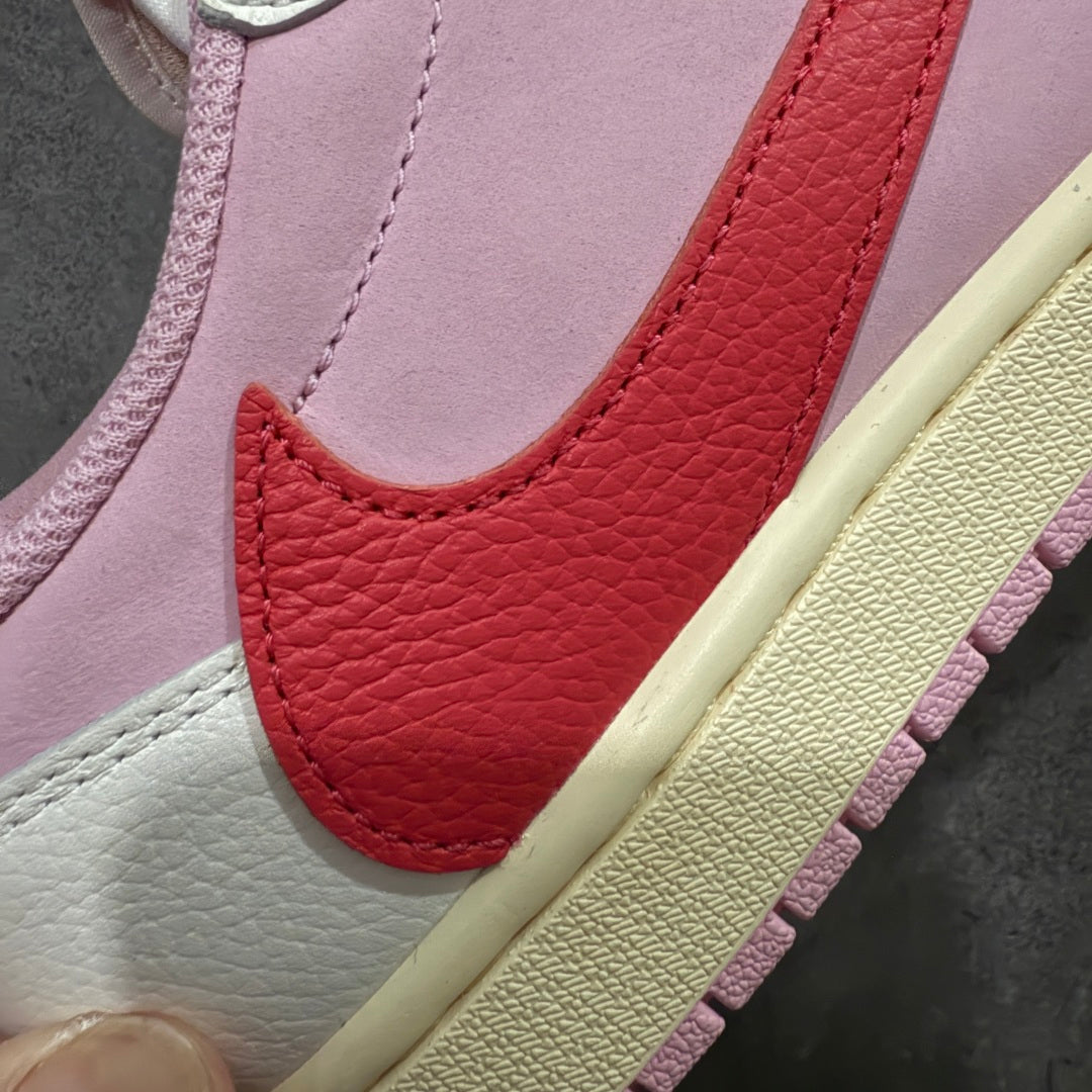 Jordon 1 Low Travis Scott Tropical Pink