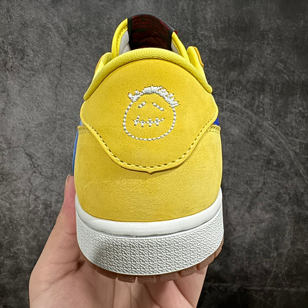Jordan 1 Travis Scott Canary Yellow